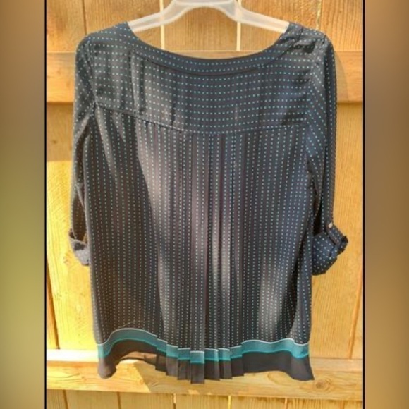 LOFT Semi Sheer Career Summer Blouse Top Lightweight EUC Sz S - Picture 4 of 16